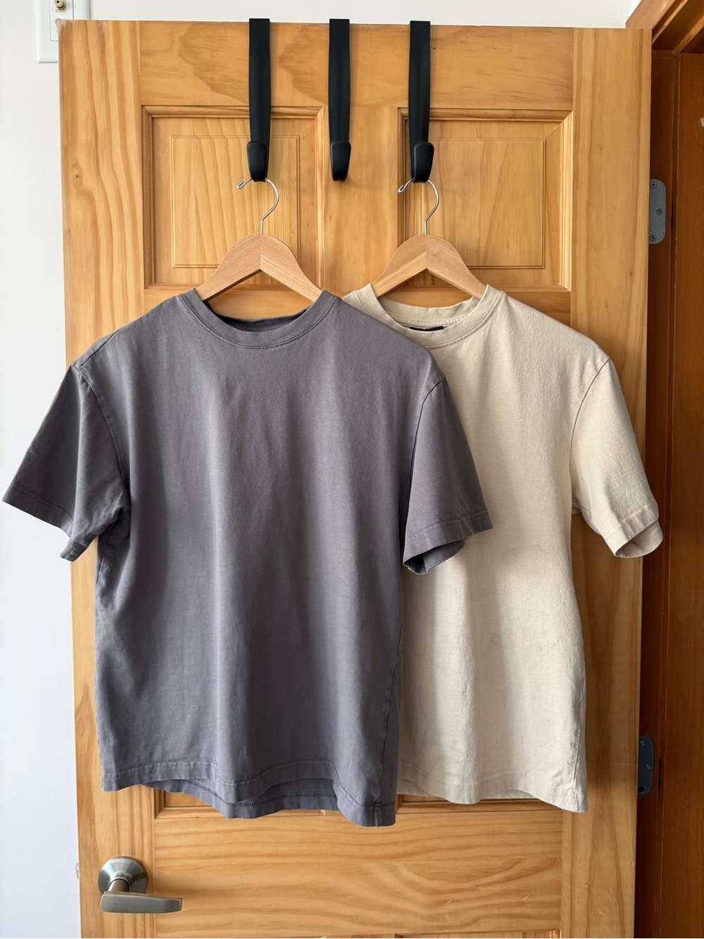 2 Pack H&M Loose Fit Crew Neck Tees